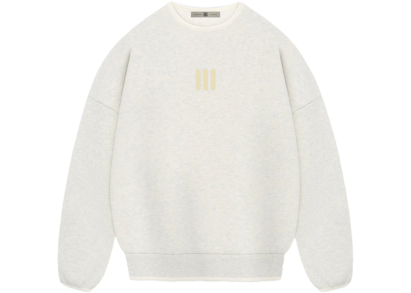 Fear of God Athetics Heavy Fleece Crewneck Oatmeal Heather