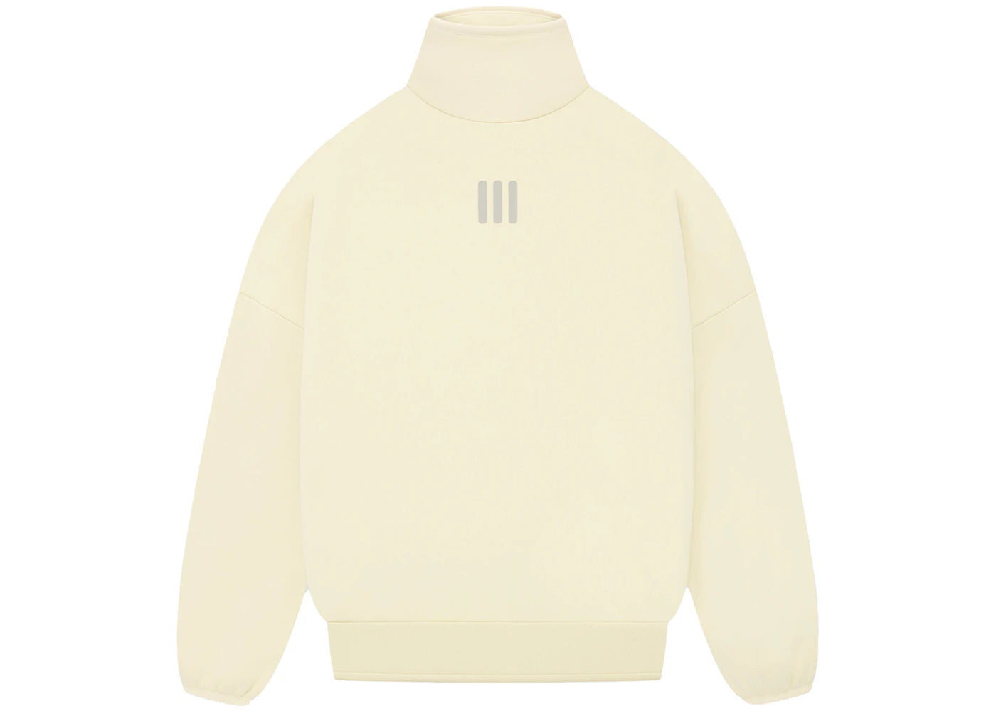 Fear of God Athetics Heavy Fleece Mockneck Pale Yellow