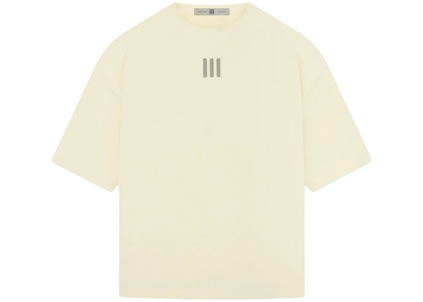 Fear of God Athletics Performance Jersey Tee Pale Yellow