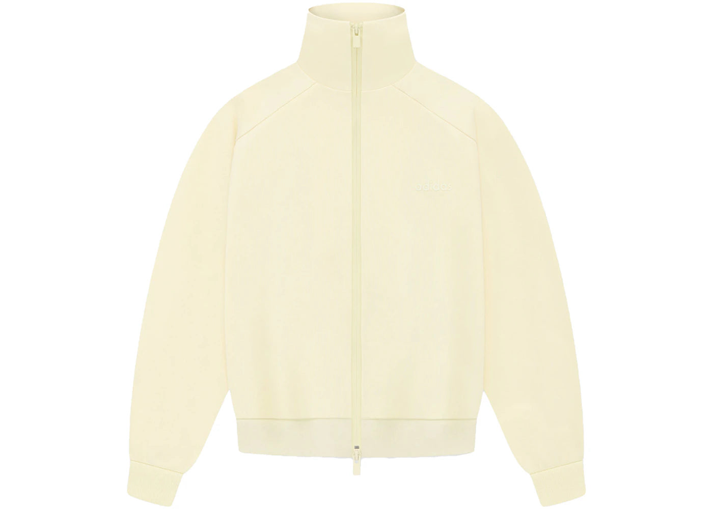 Fear of God Athletics Womens Tricot Track Jacket Pale Yellow