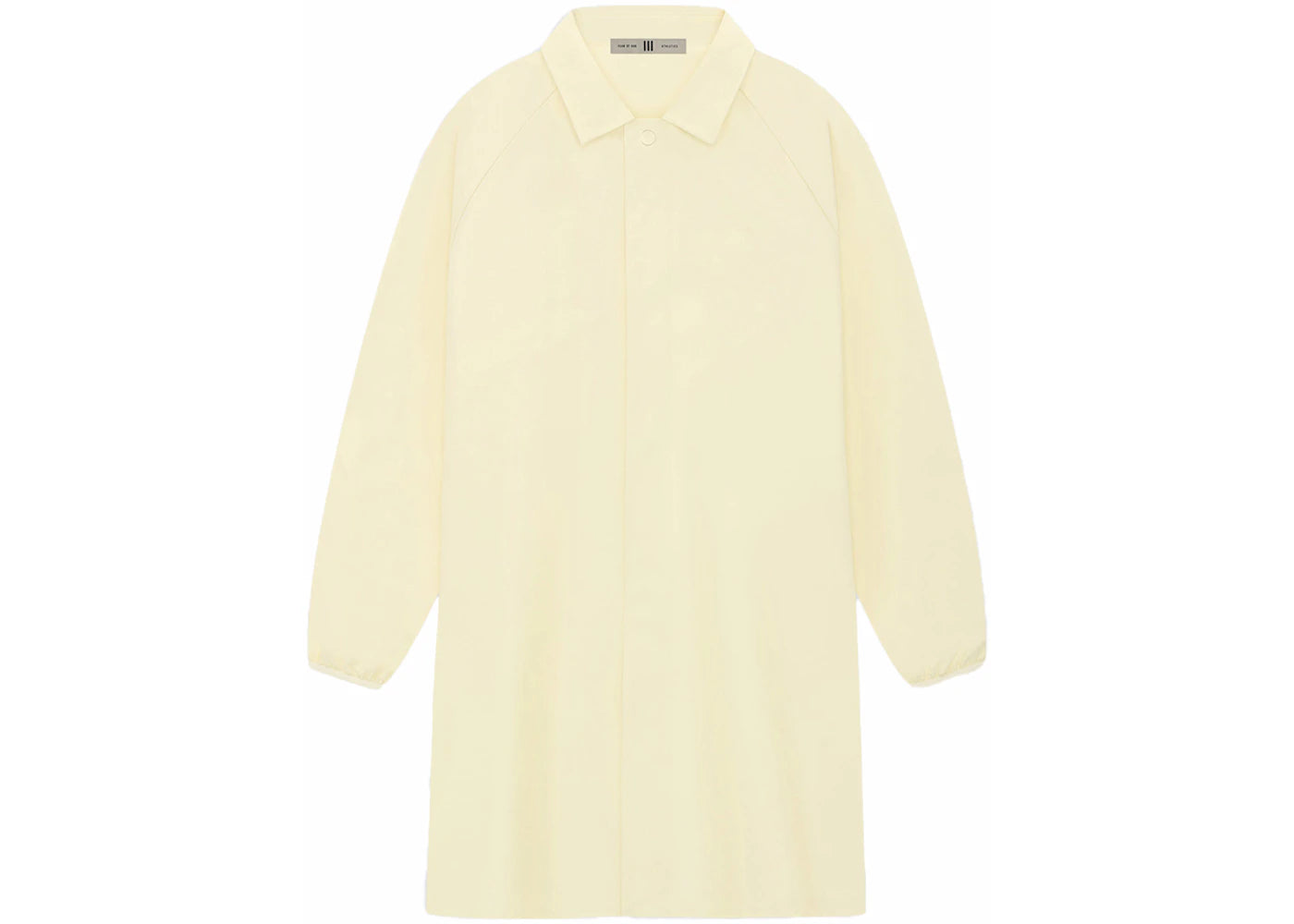 Fear of God Athletics Car Coat Pale Yellow