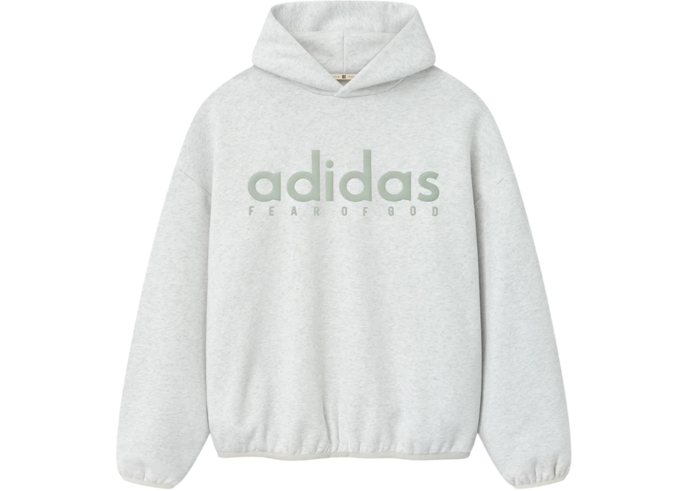 Fear of God Athletics Cotton Fleece Hoodie Light Heather