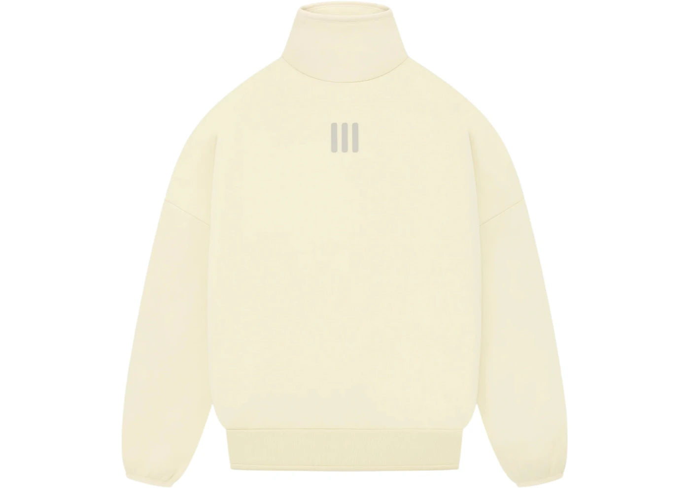 Fear of God Athletics Heavy Fleece Mockneck Pale Yellow