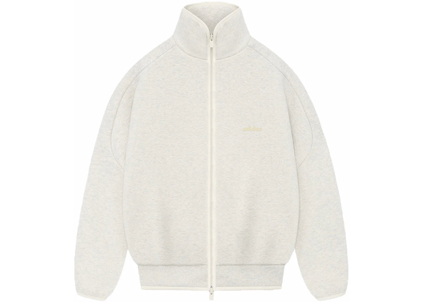 Fear of God Athletics Heavy Fleece Track Jacket Oatmeal Heather