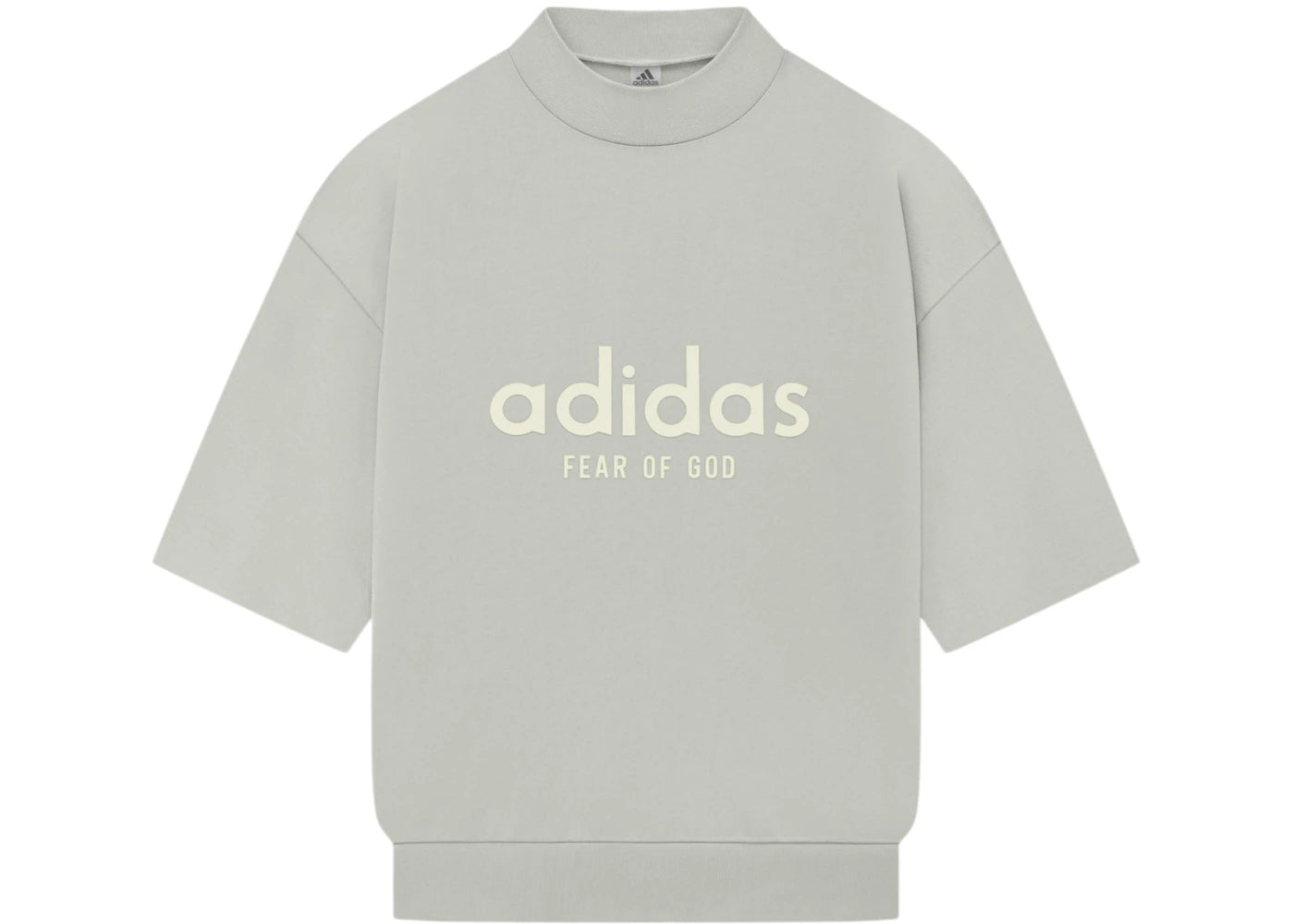 Fear of God Athletics Heavy Jersey 3/4 Mock Tee Sesame