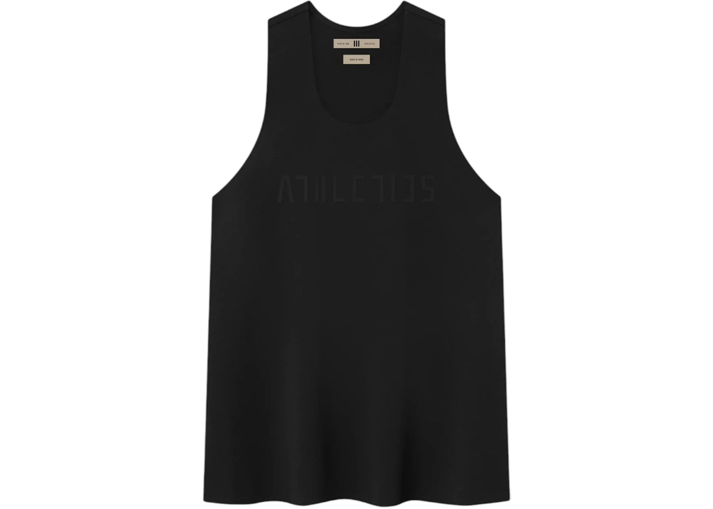 Fear of God Athletics Performance Jersey Tank Black