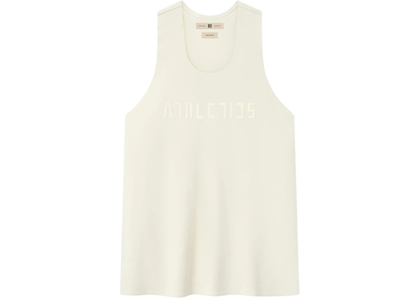 Fear of God Athletics Performance Jersey Tank Cream White