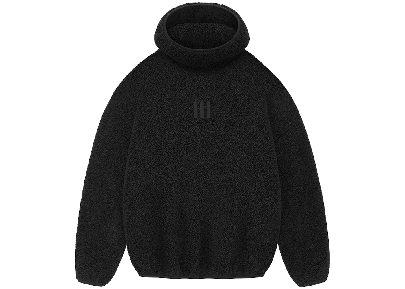 Fear of God Athletics Polar Fleece Hike Hoodie Black