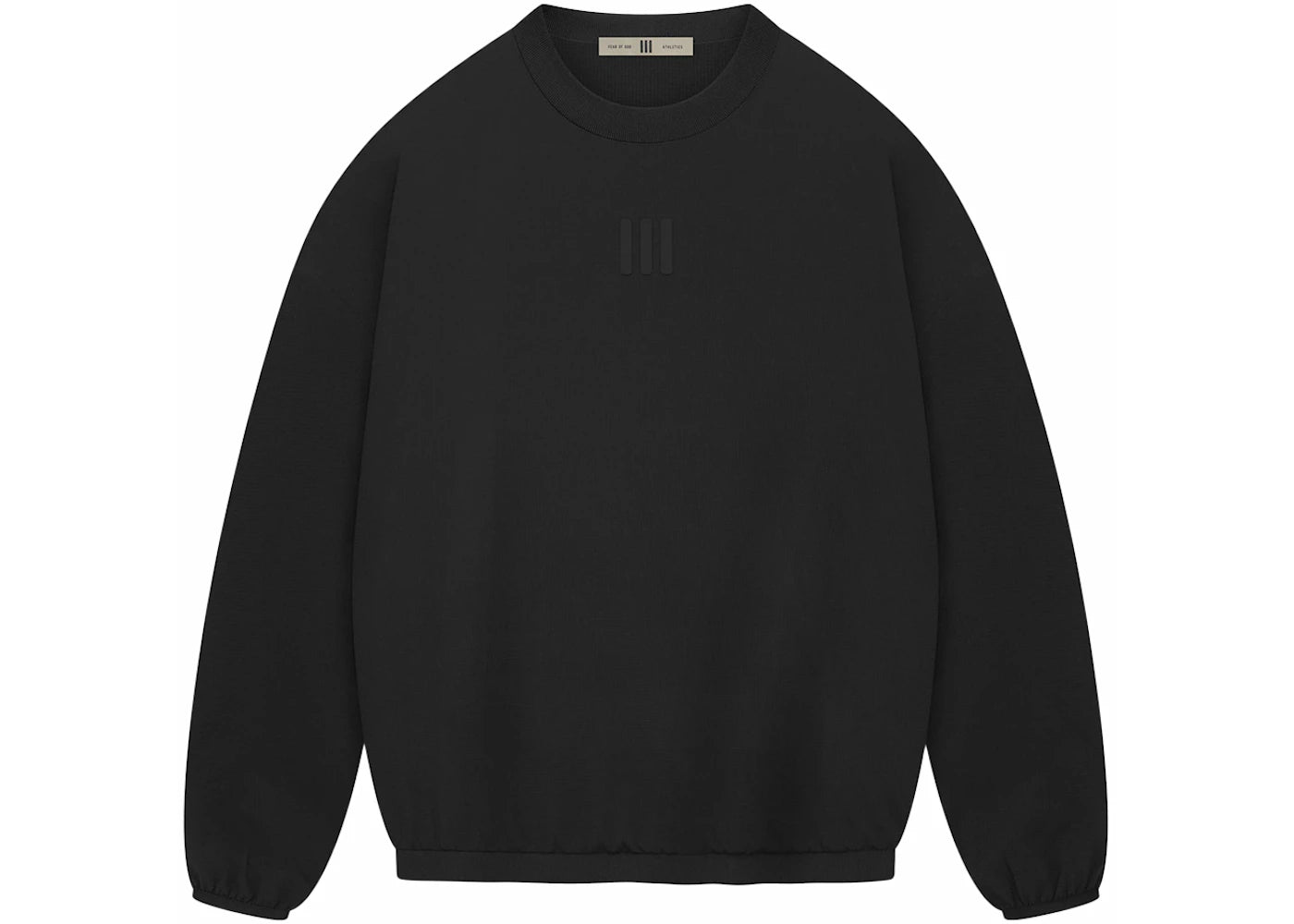 Fear of God Athletics Stretch Woven Running Crewneck Black