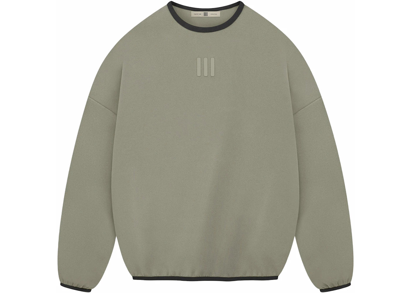 Fear of God Athletics Suede Fleece Crewneck Clay