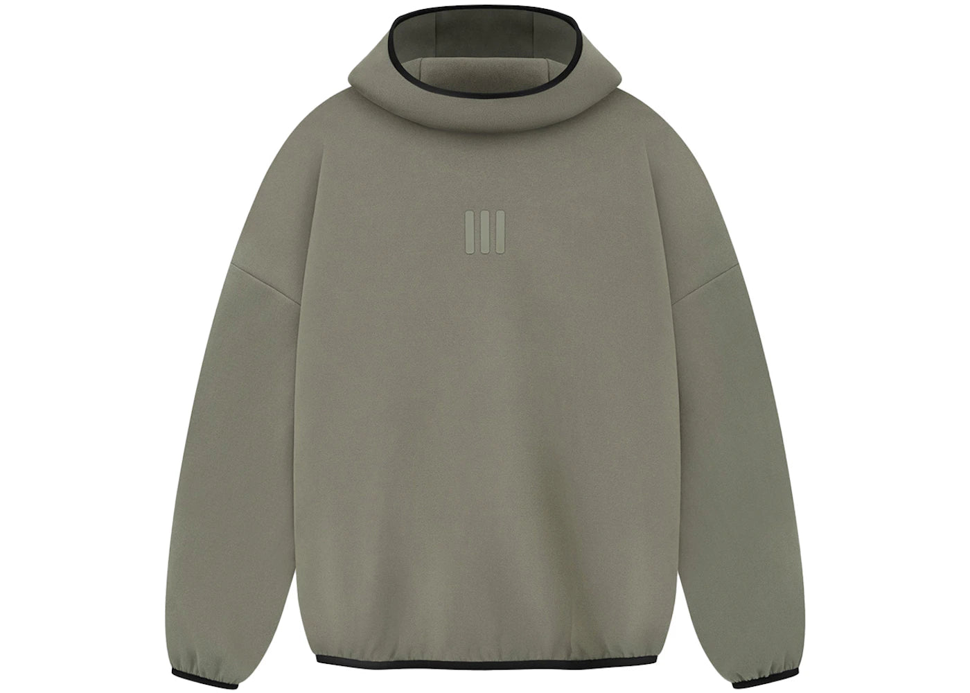 Fear of God Athletics Suede Fleece Hoodie Clay