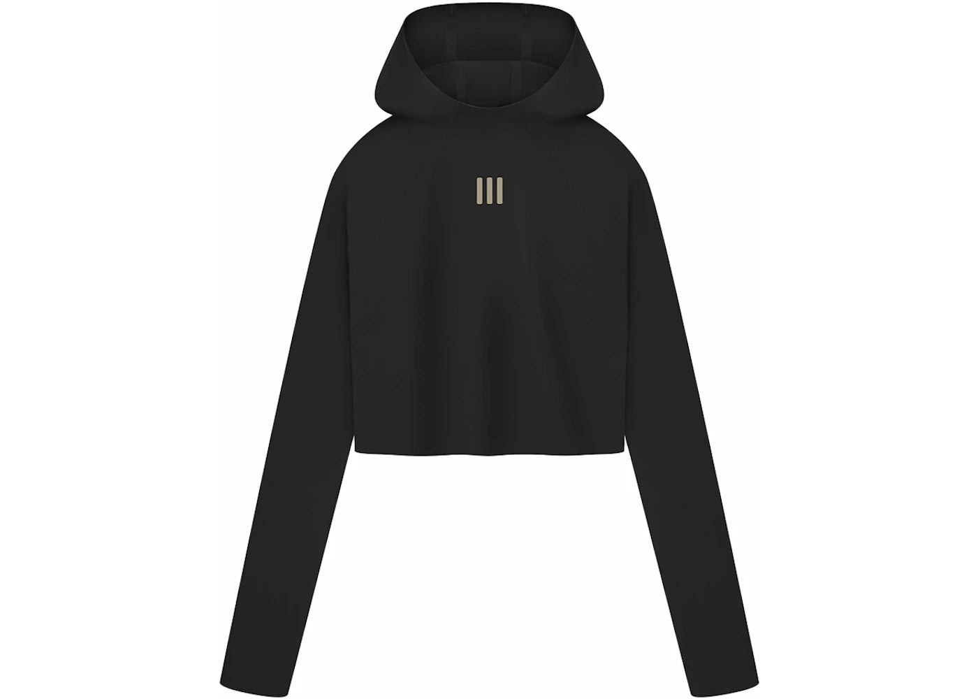 Fear of God Athletics Women's Base Layer Crop Hoodie Black