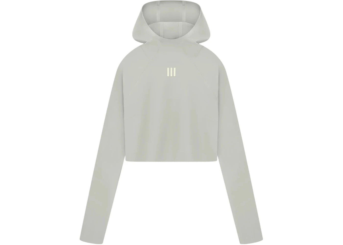 Fear of God Athletics Women's Base Layer Crop Hoodie Sesame