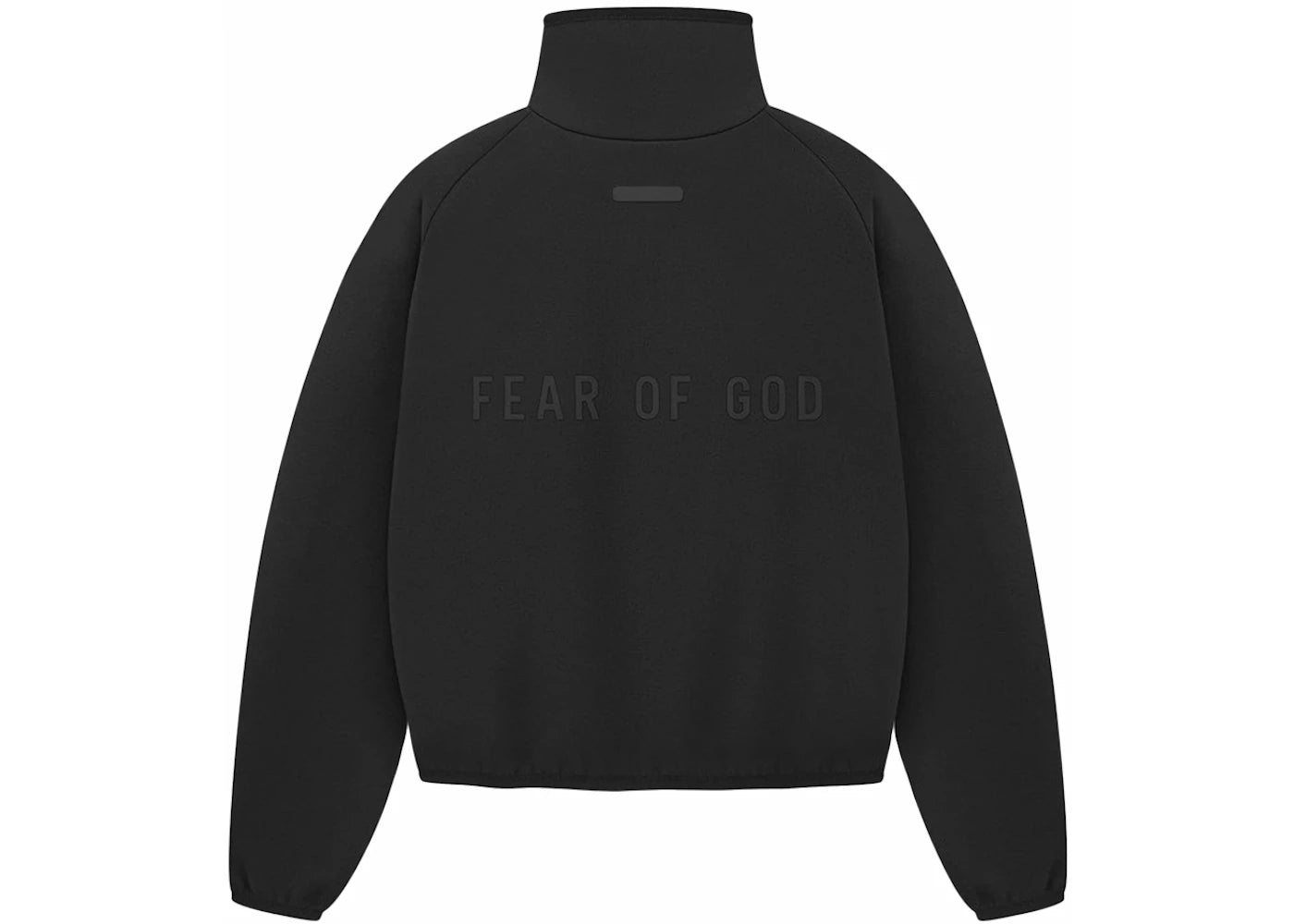 Fear of God Athletics Women's Suede Fleece Track Jacket Black