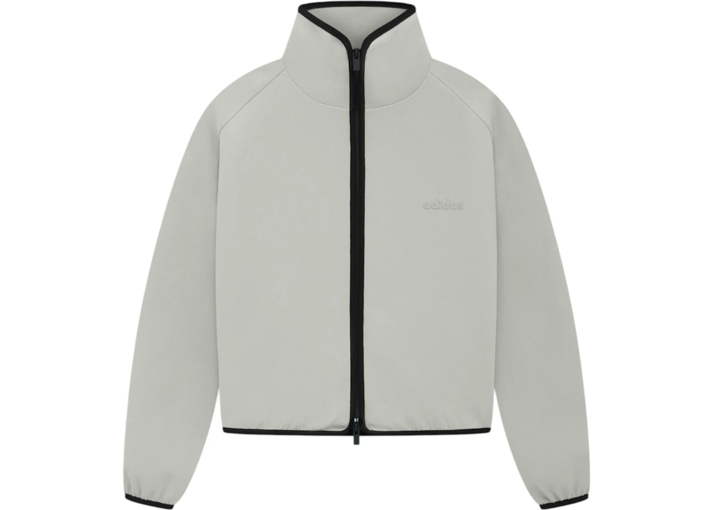 Fear of God Athletics Womens Suede Fleece Track Jacket Sesame