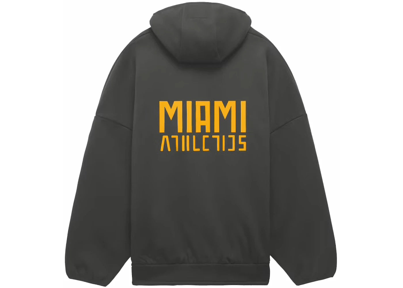 Fear of God Athletics x University of Miami Hurricanes Hoodie Grey