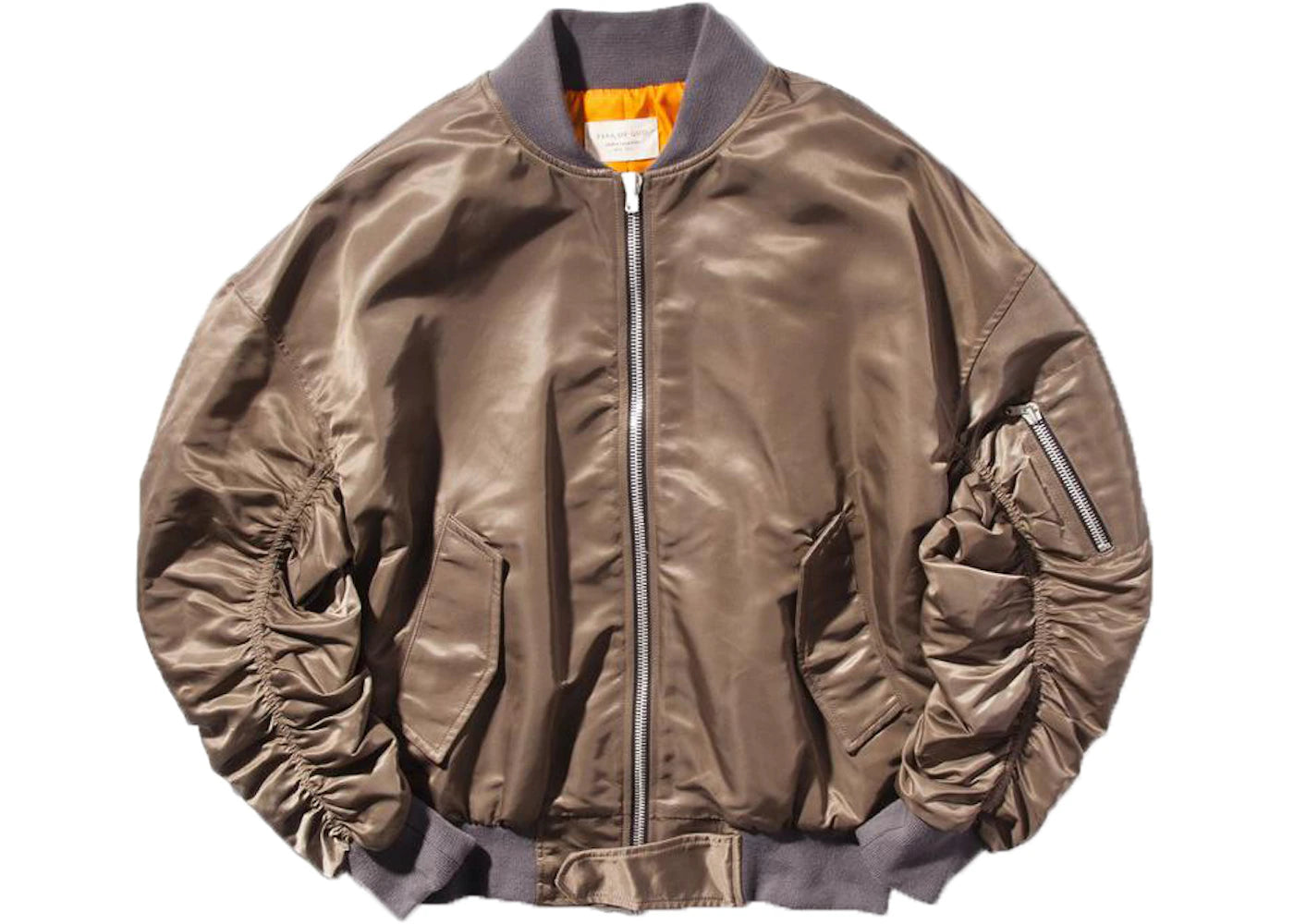 Fear of God Bomber Jacket Brown