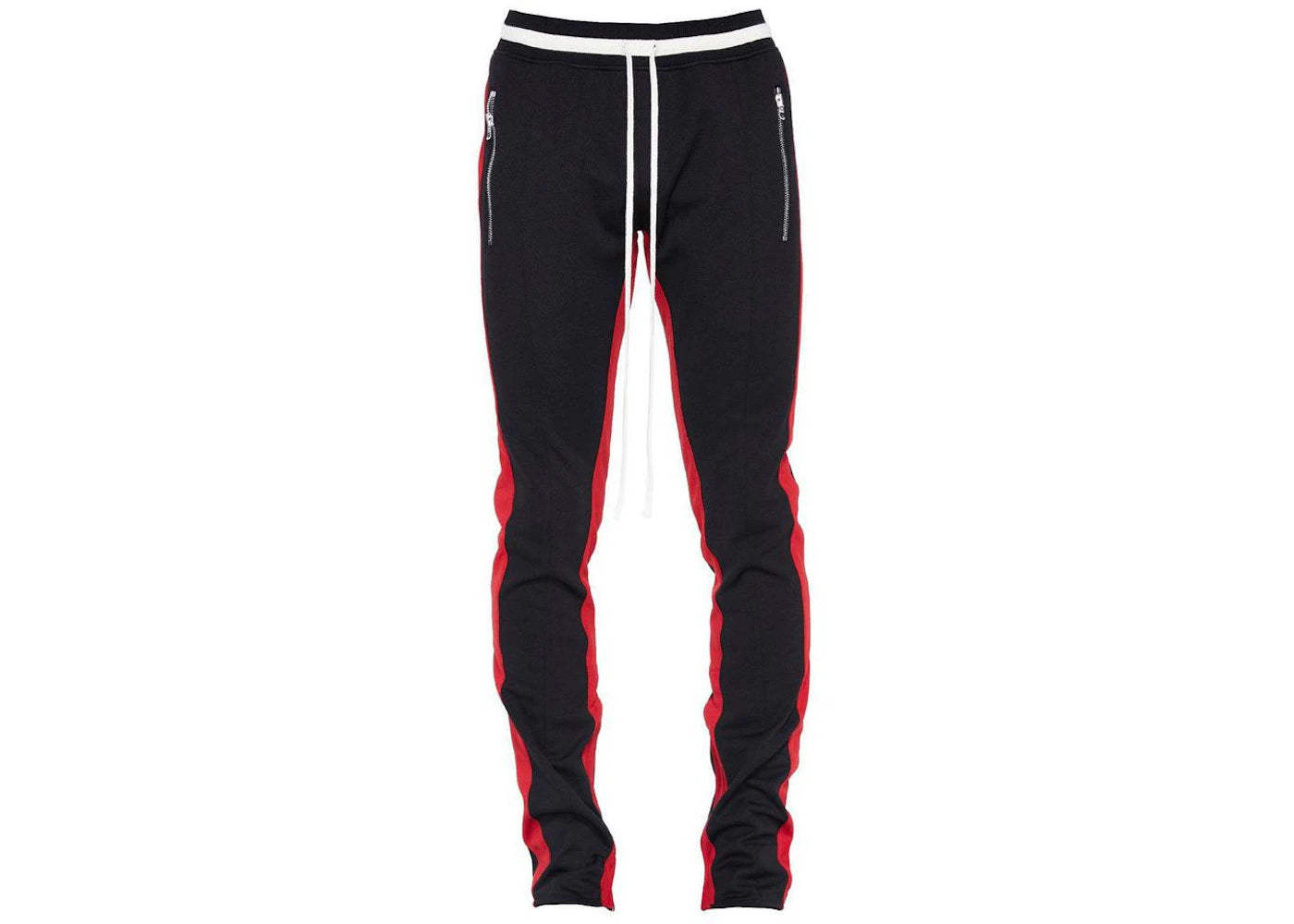 Fear of God Double Stripe Track Pants Black/Red Stripe