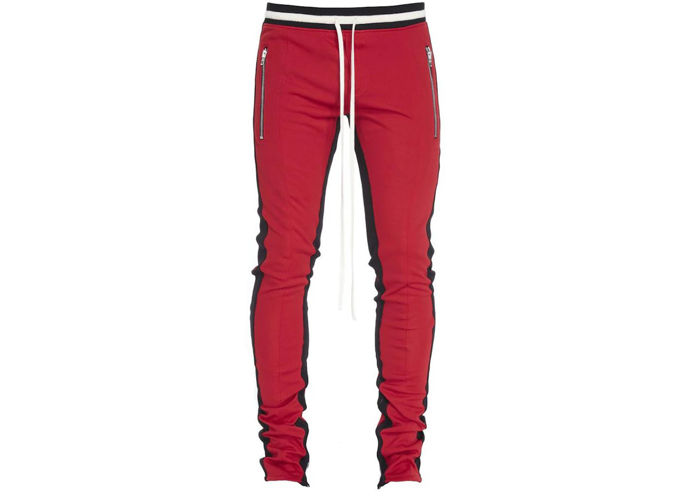 Fear of God Double Stripe Track Pants Red