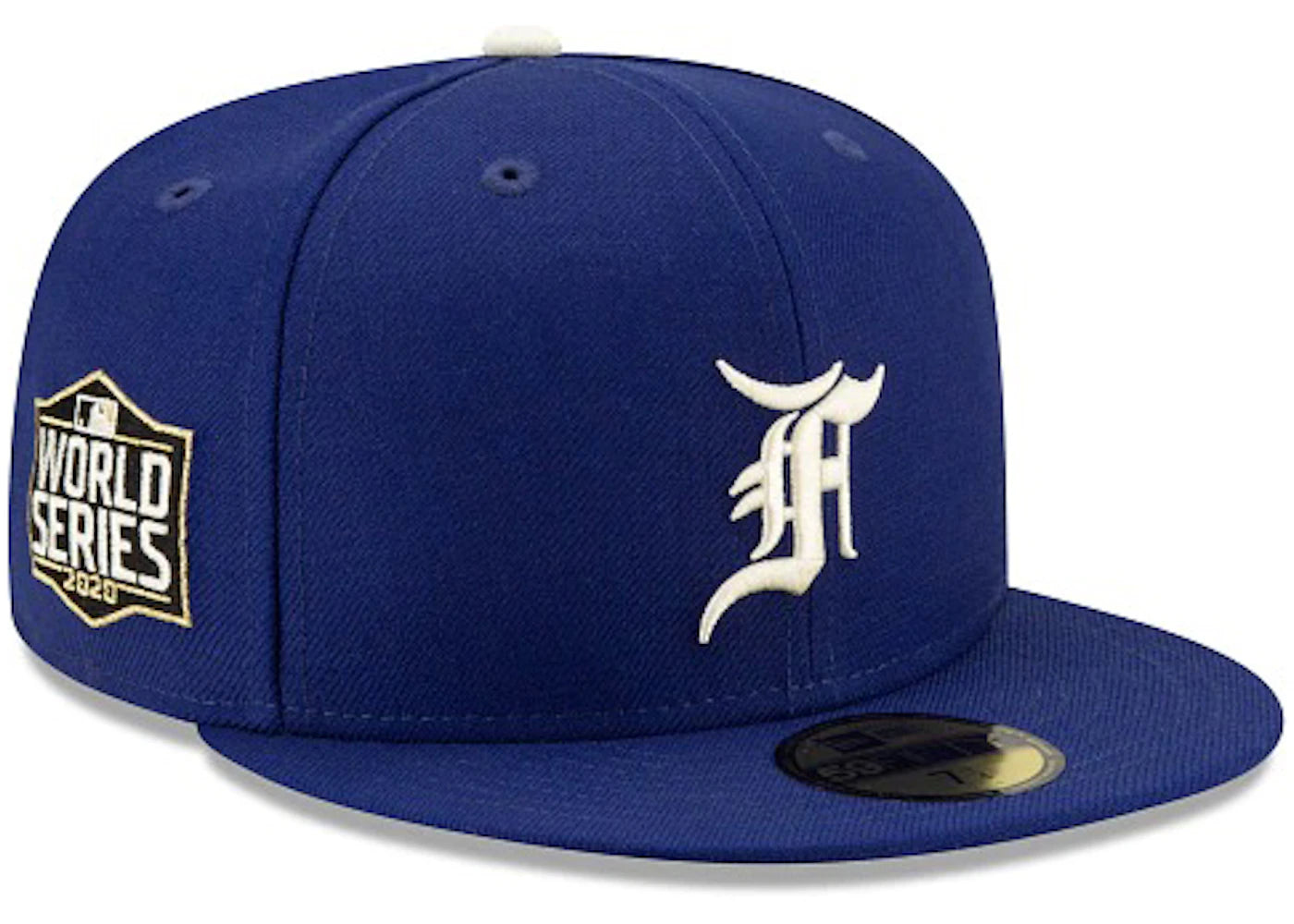 Fear of God Essentials New Era 59Fifty 2020 World Series Patch Fitted Hat (FW21) Dark Royal