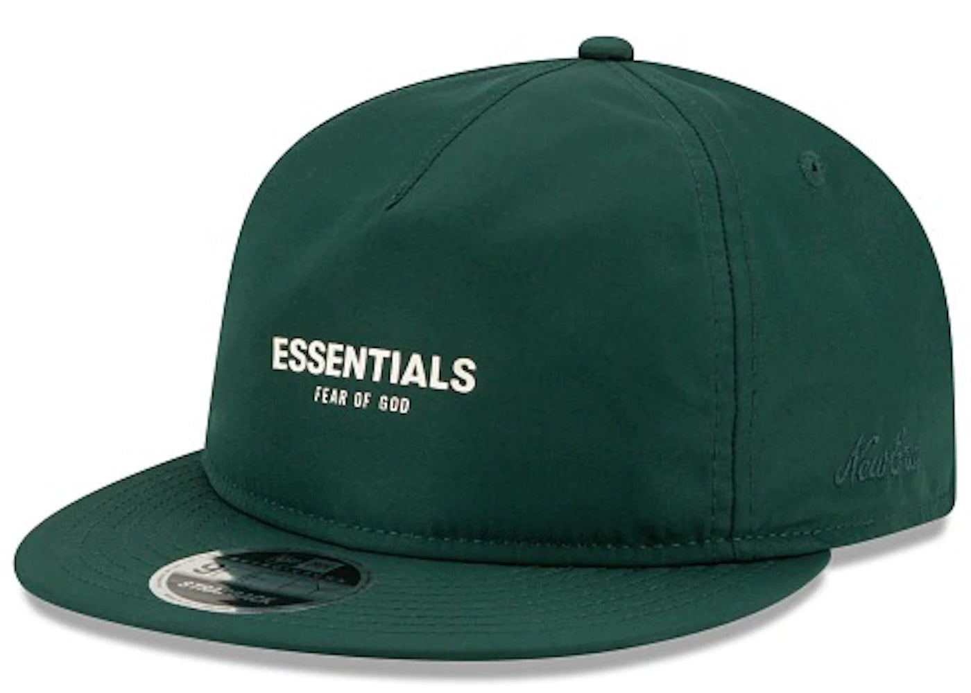 Fear of God Essentials New Era 9Fifty Retro Crown A-Frame Hat Green