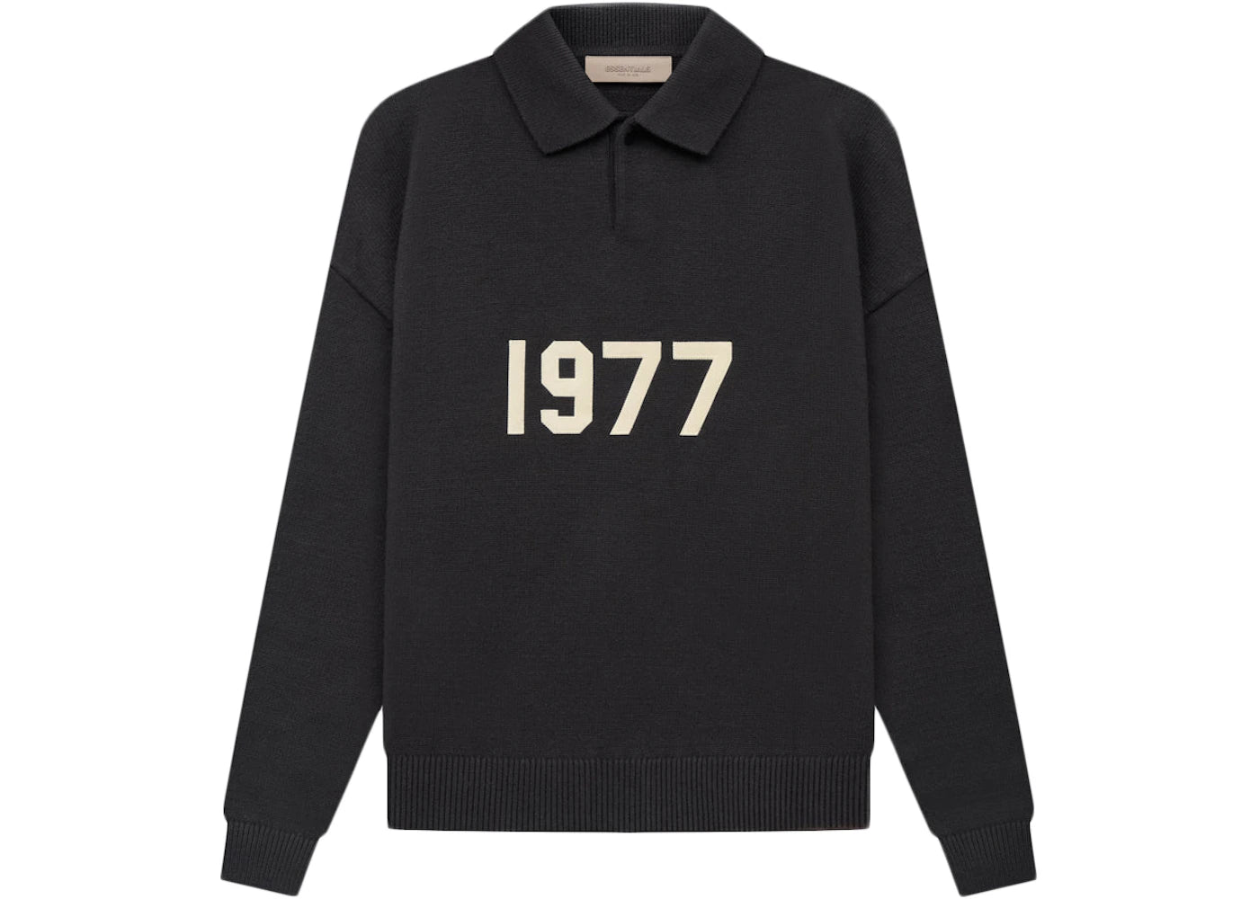 Fear of God Essentials 1977 Knit L/S Polo Iron