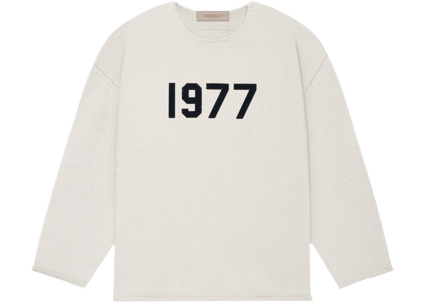 Fear of God Essentials 1977 Raw Edge Sweater Wheat