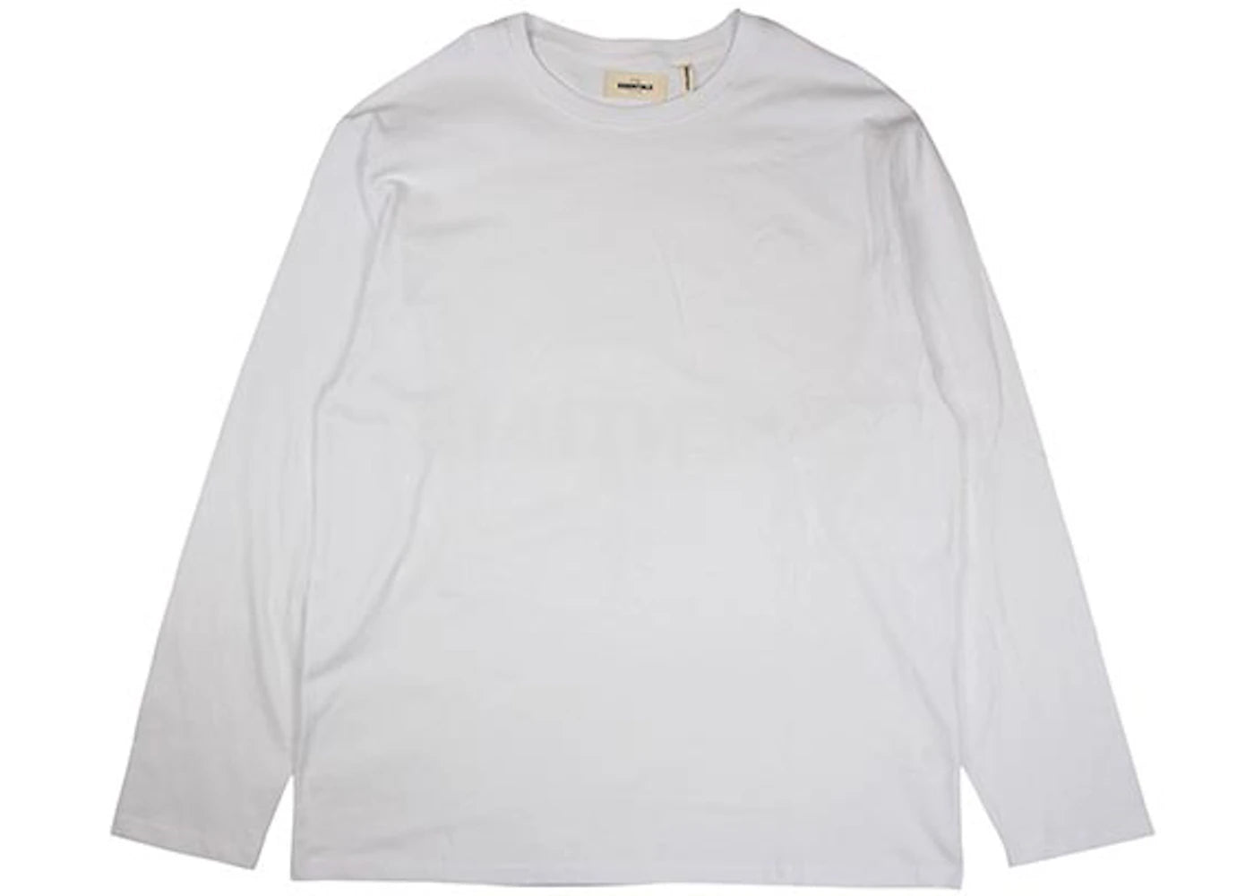 Fear of God Essentials Boxy Graphic Long Sleeve T-shirt White