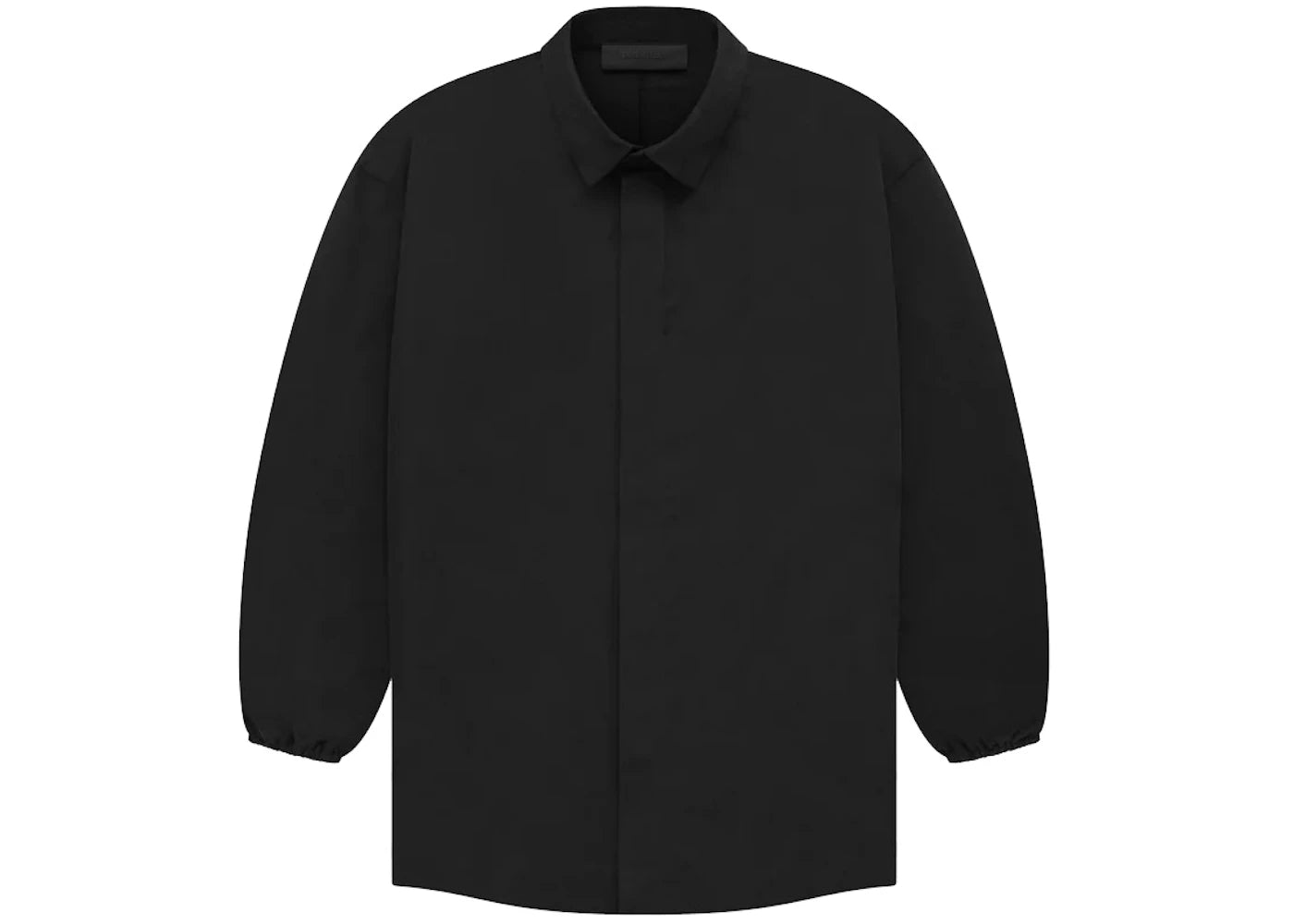 Fear of God Essentials Button Down Shirt Black – Side Kicks