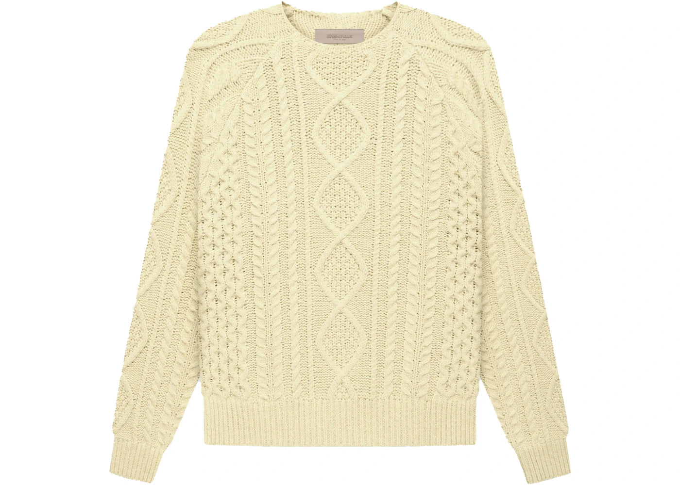 Fear of God Essentials Cable Knit Canary