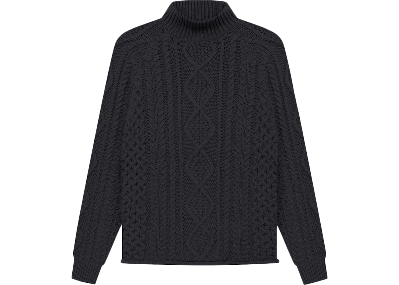 Fear of God Essentials Cable Knit Turtleneck Iron