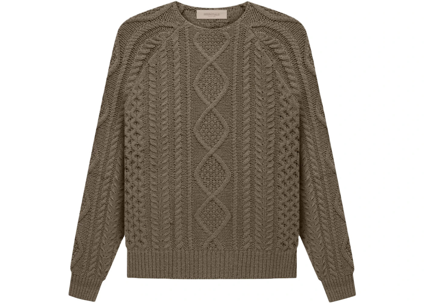 Fear of God Essentials Cable Knit Wood