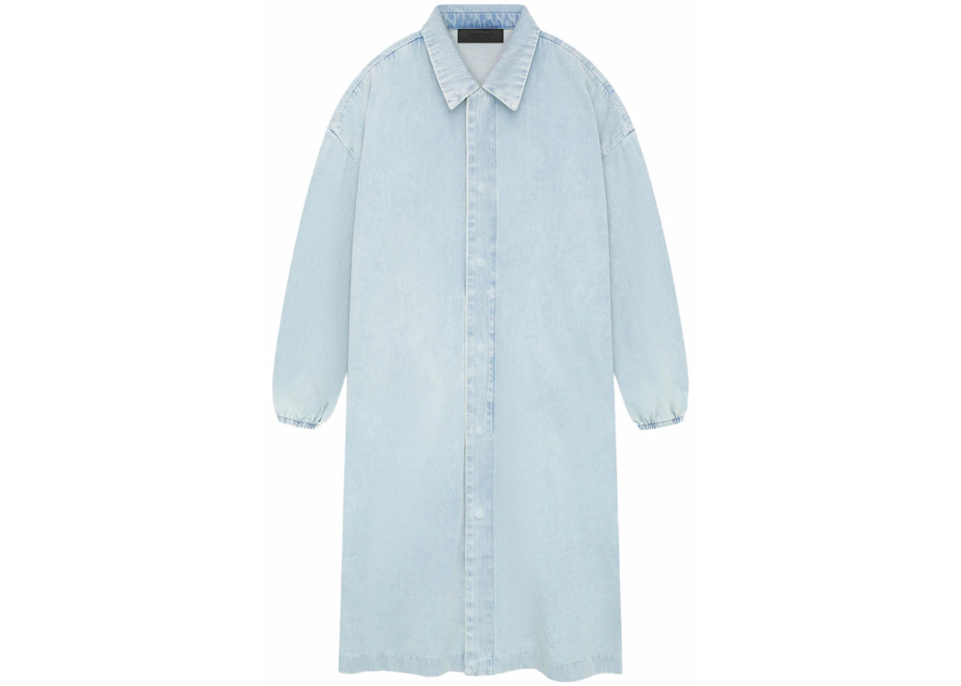 Fear of God Essentials Car Coat Light Wash Denim