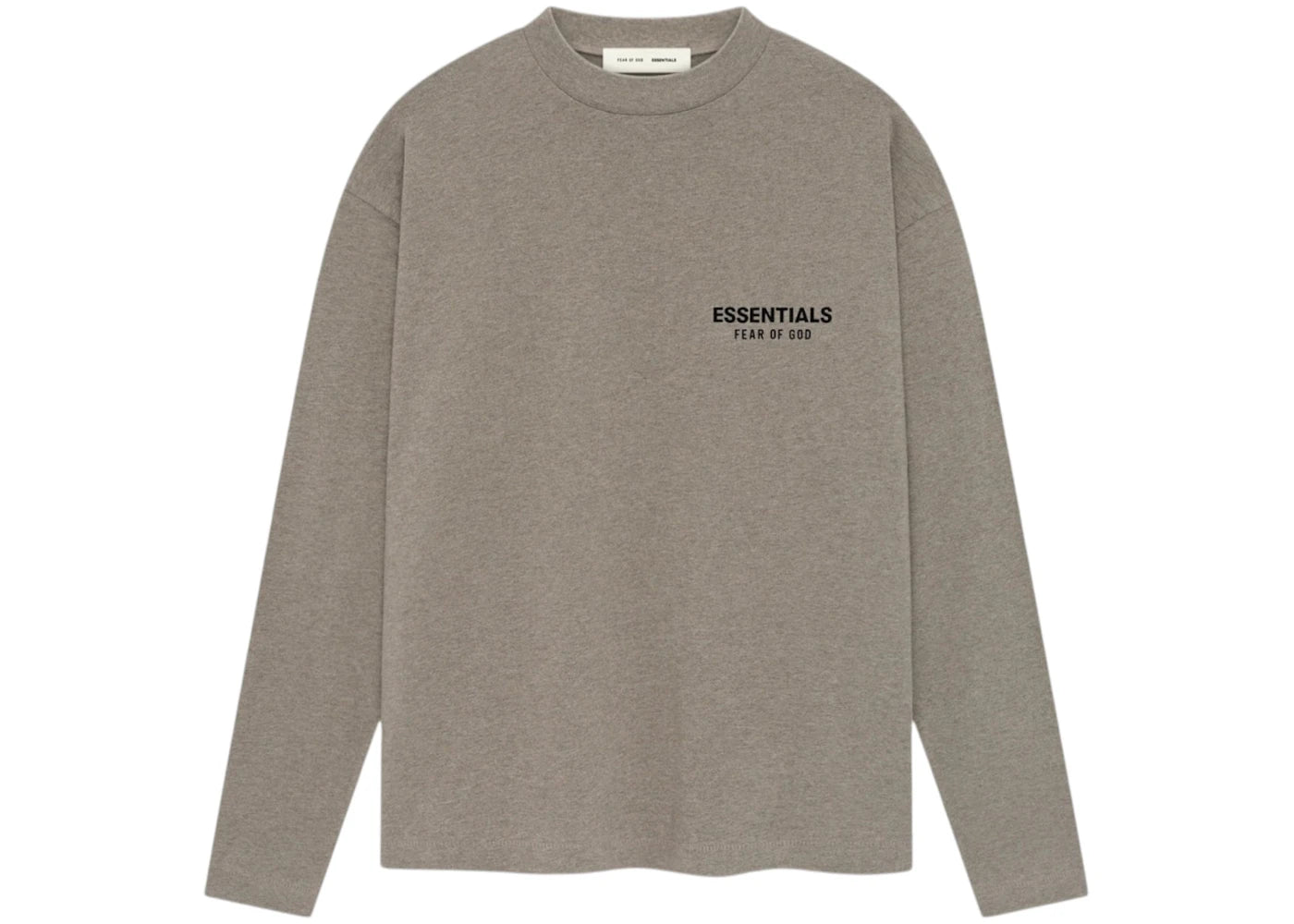 Fear of God Essentials Classic Long Sleeve Tee Homestead Heather