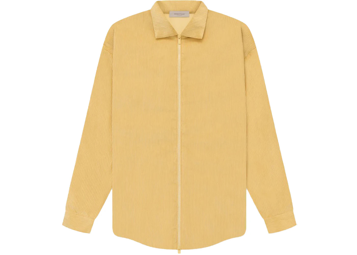 Fear of God Essentials Corduroy Shirt Jacket Light Tuscan