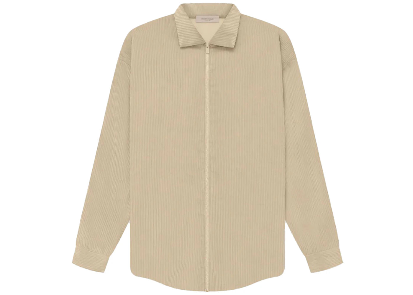 Fear of God Essentials Corduroy Shirt Jacket Sand