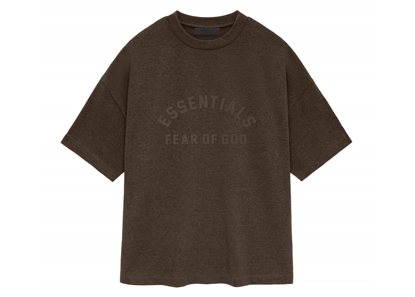 Fear of God Essentials Core Collection Heavy S/S Tee Heather Wood