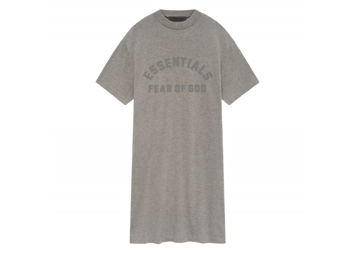 Fear of God Essentials Core Collection Kids 3/4 Sleeve Dress Heather Grey