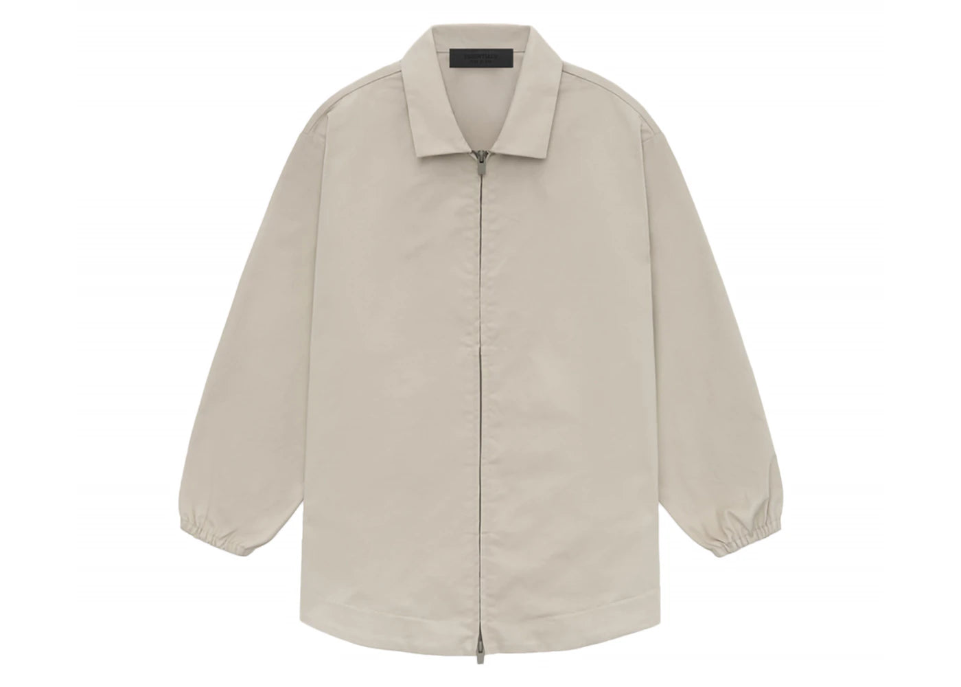 Fear of God Essentials Core Collection Kids Cotton Twill Overshirt Mink