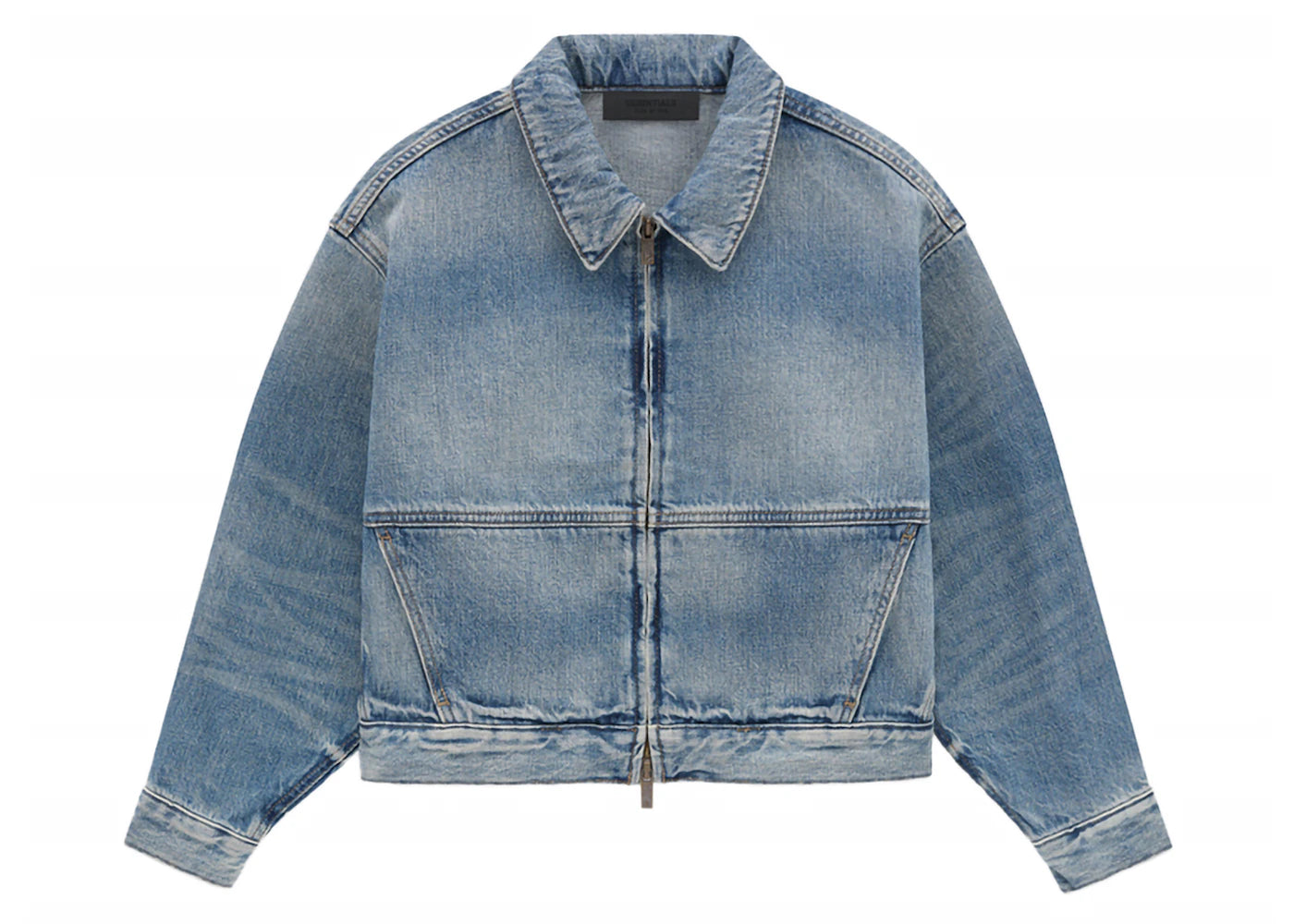 Fear of God Essentials Core Collection Kids Denim Jacket Medium Wash