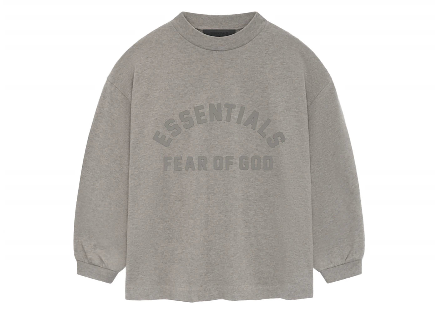 Fear of God Essentials Core Collection Kids Essentials Core Collection L/S Tee Heather Grey