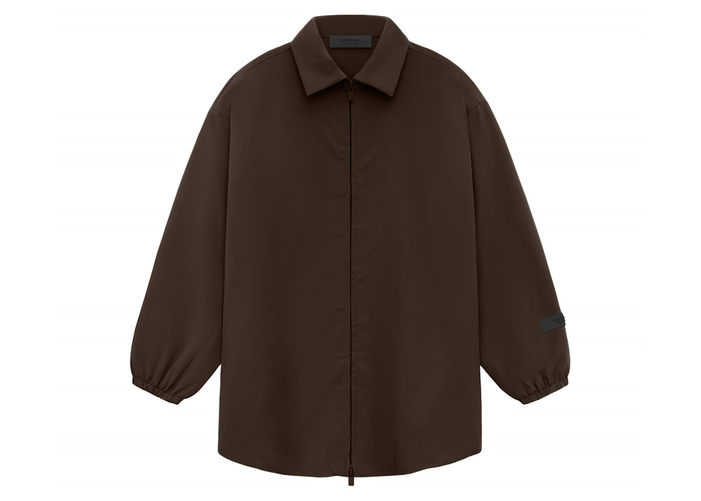 Fear of God Essentials Core Collection Kids Nylon Overshirt Wood