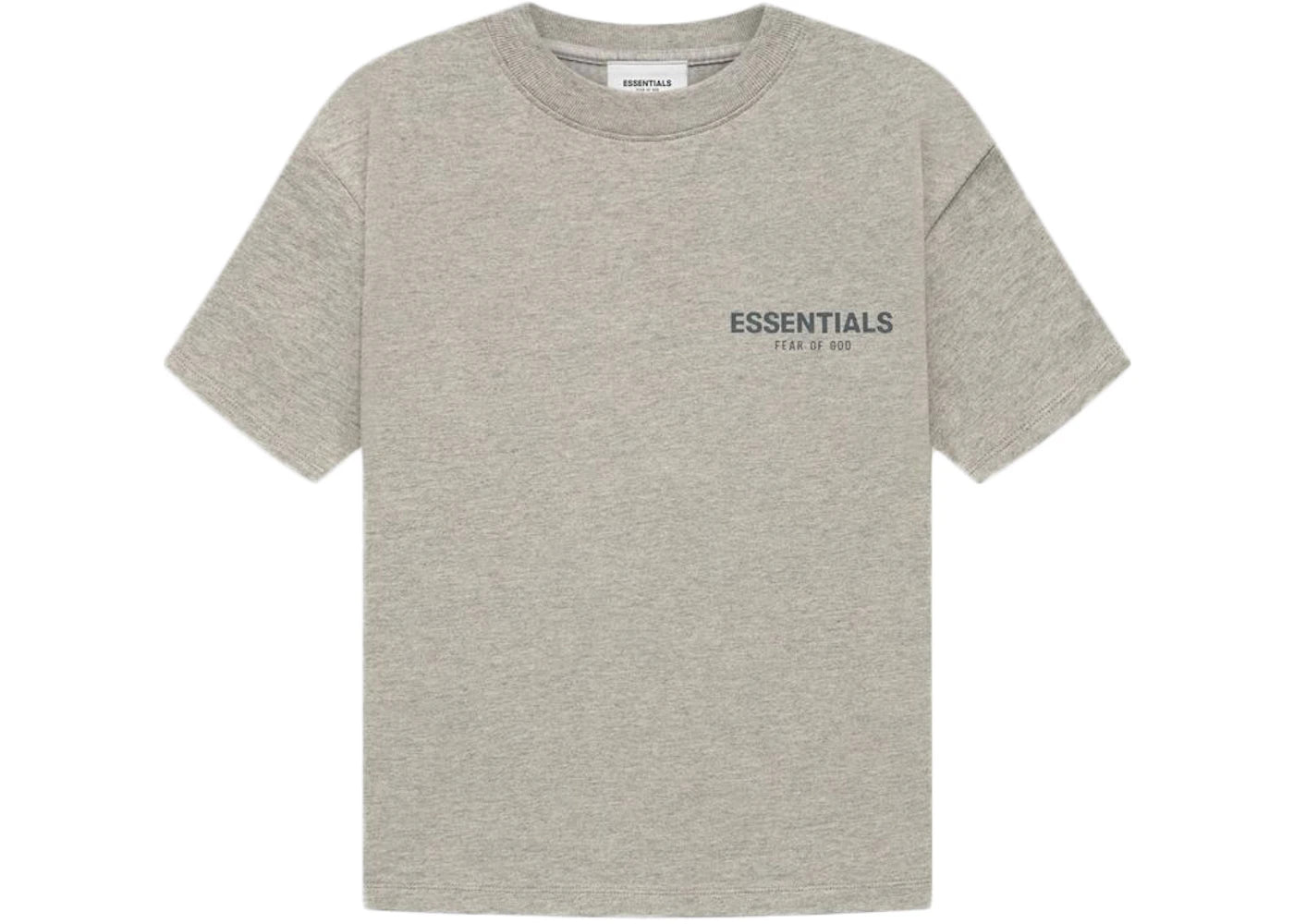 Fear of God Essentials Core Collection Kids T-shirt Dark Heather Oatmeal