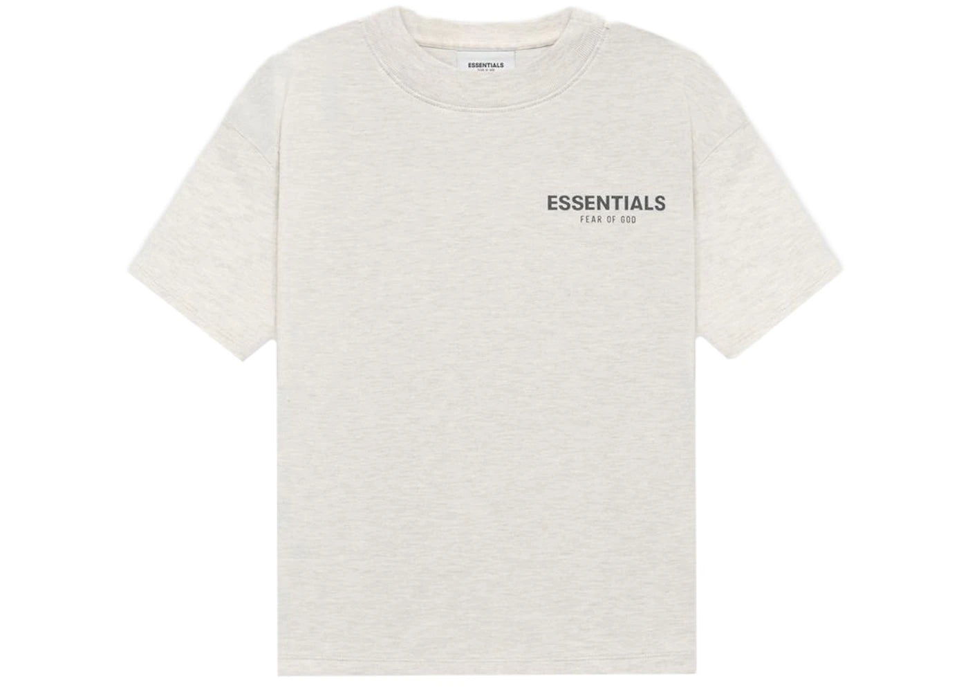 Fear of God Essentials Core Collection Kids T-shirt Light Heather Oatmeal