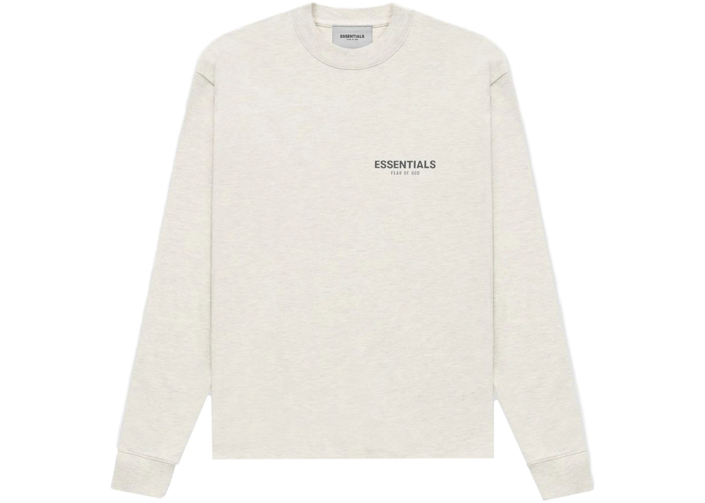 Fear of God Essentials Core Collection L/S T-shirt Light Heather Oatmeal