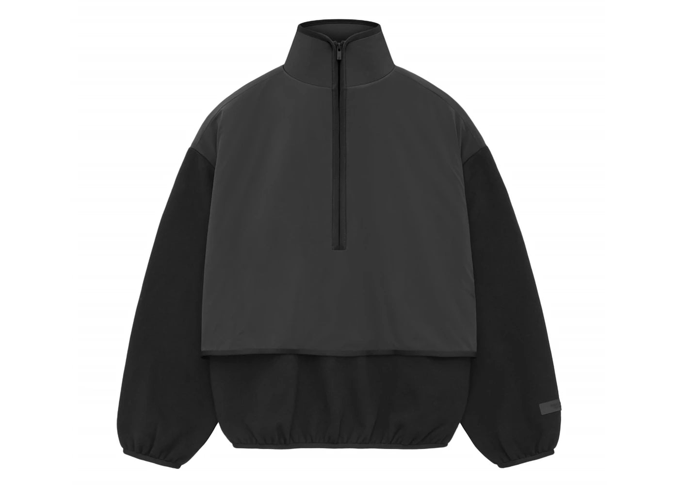 Fear of God Essentials Core Collection Nylon Fleece Mockneck Black/ Black