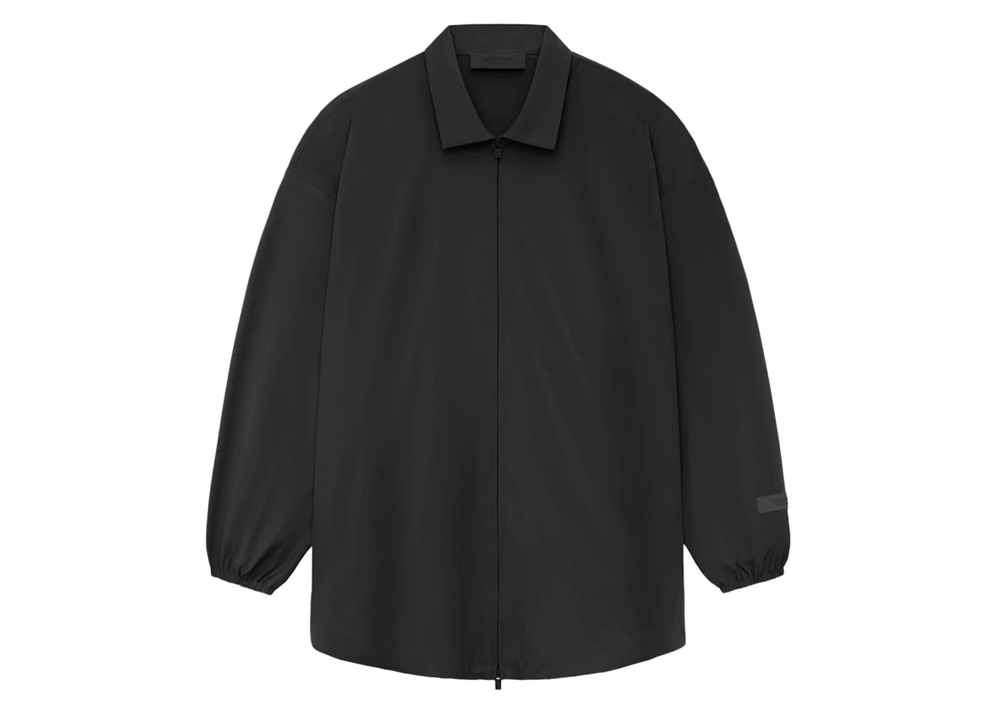 Fear of God Essentials Core Collection Nylon Overshirt Black