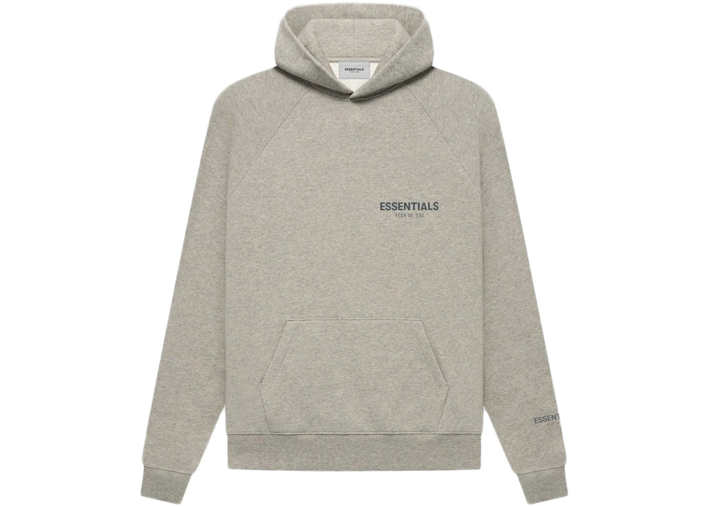 Fear of God Essentials Core Collection Pullover Hoodie Heather Oatmeal