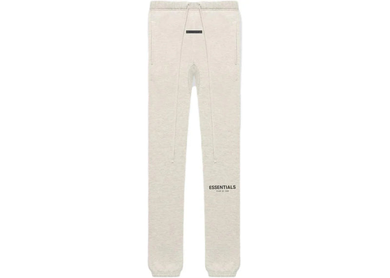 Fear of God Essentials Core Collection Sweatpant Light Heather Oatmeal - Side Kicks