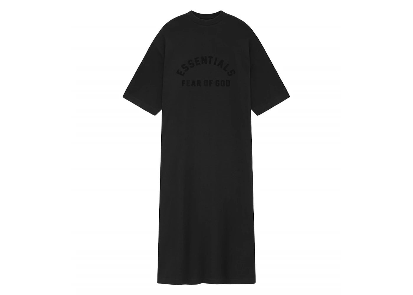 Fear of God Essentials Core Collection Women's 3/4 Sleeve Dress Black
